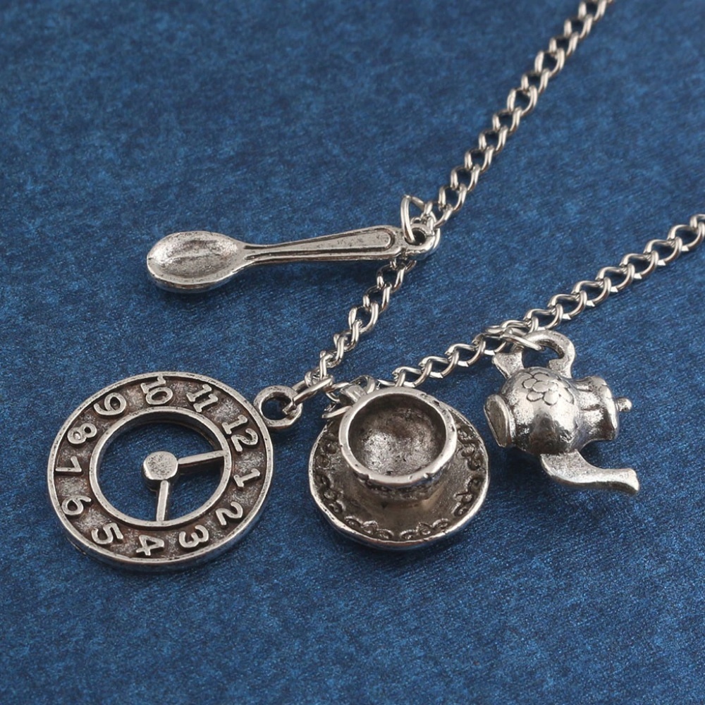 LAST ONE! Alice in Wonderland Charm Necklace